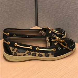 Sperry Top-Sider, Black/Leopard